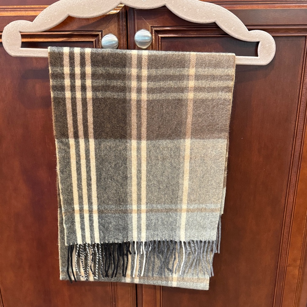 Cashmere Scarf Plaid scarf